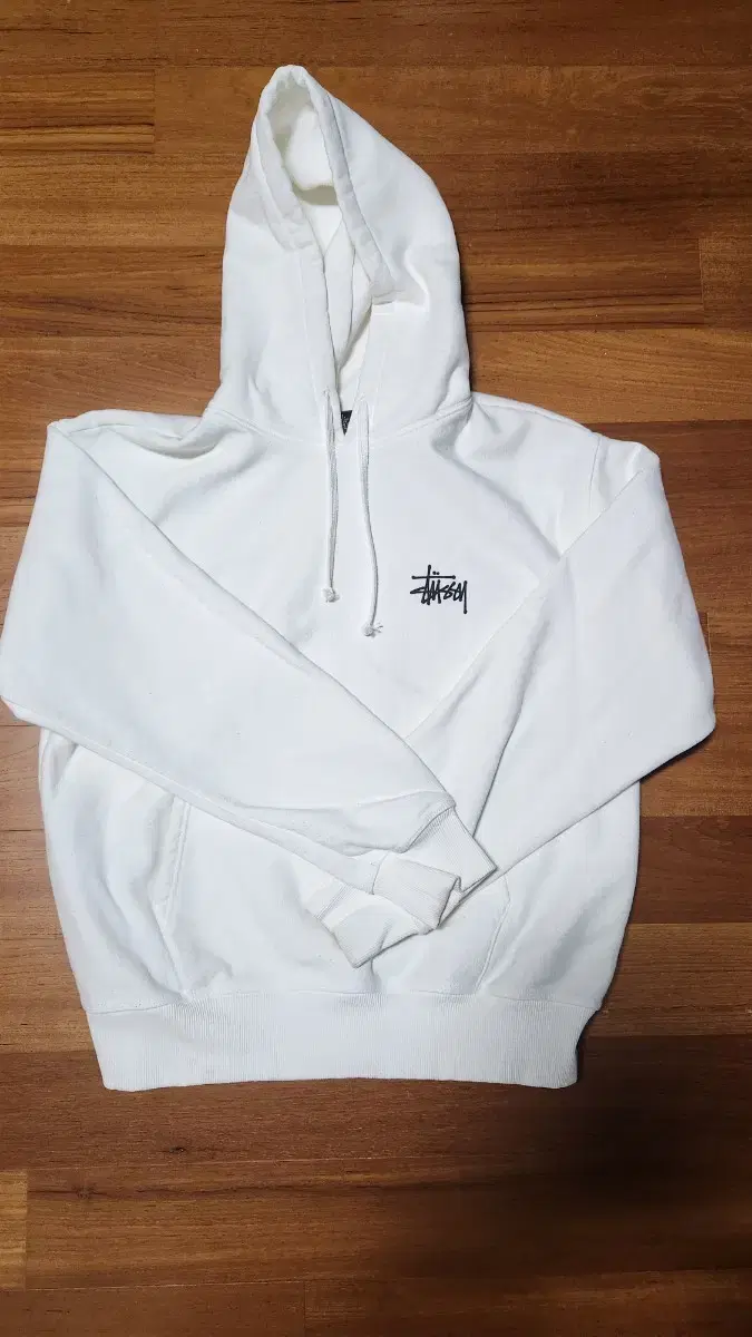 Stussy Basic Hooded White M