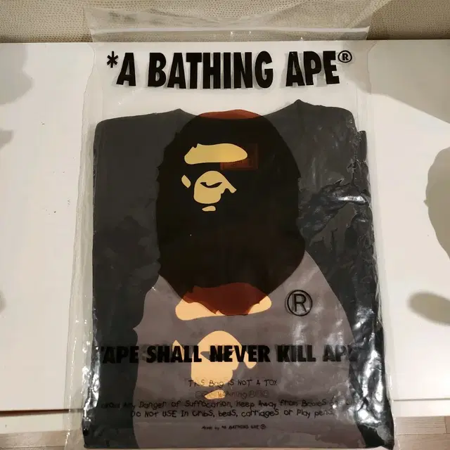 [베이프] Bape By Bathing Ape Ls TEE / L