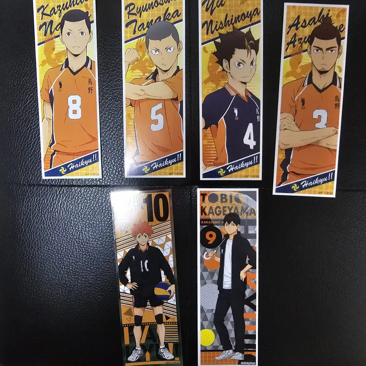 Haikyuu Long Sticker Karasuno in bulk of 6 sheets