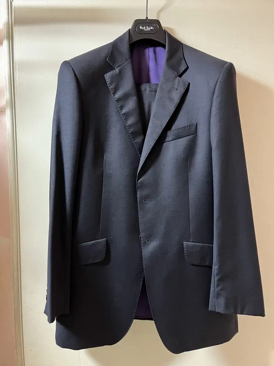 Poulsmith London Westbourne wool+cashmere suit UK36/30 (33 alterations)