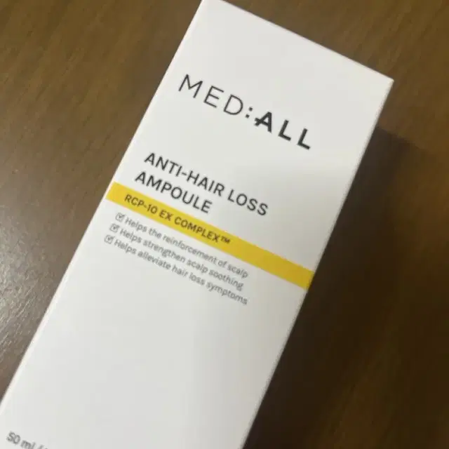 메디올 안티 헤어로스 두피 앰플 50ml