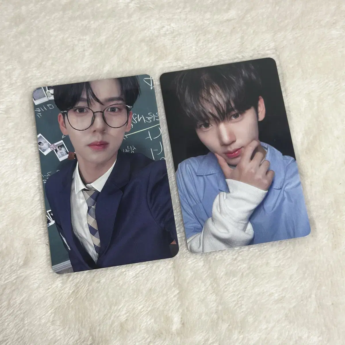 zb1 2집 han yujin unreleased photocard wts 모범생볼말랑