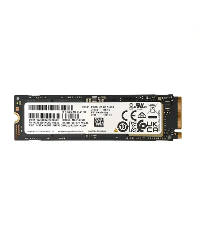 삼성 PM9A1 256GB NVMe SSD