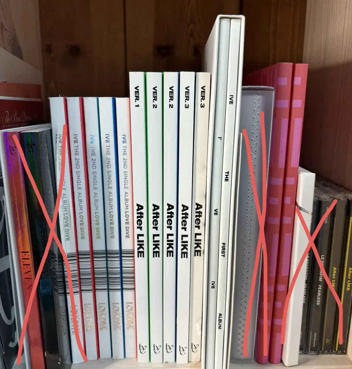 IVE - Unsealed Albums (Total -10)