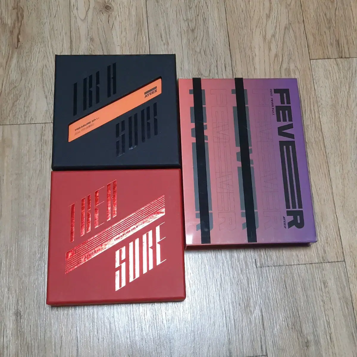 Ateez unsealed album wts Treasure Fever Pirate King Eminem Diaries