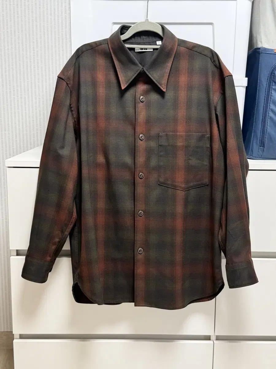 Uniqlo U Ombré Check Shirt M