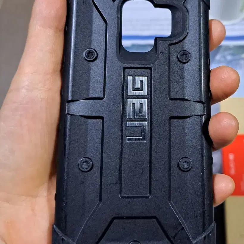 갤럭시 s9 uag 케이스 + 빅쏘 글라스 4d 액정보호 필름 2장 일괄