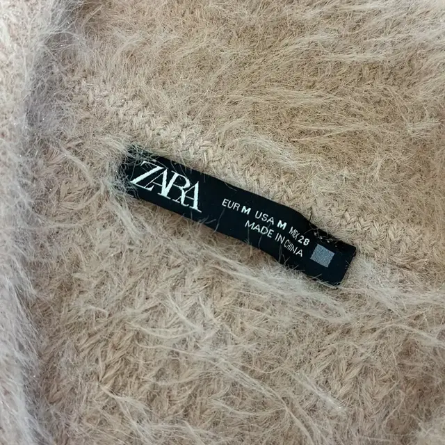 자라 Zara 에코퍼 폴로 스웨터