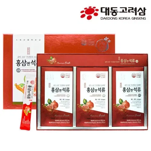 대동고려삼 홍삼엔 석류 10mlx30포 x3BOX