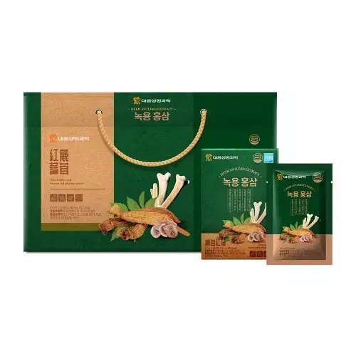 대웅 녹용홍삼 70ml x 30포x3BOX