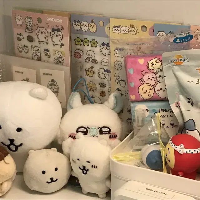 치이카와 농담곰 굿즈 판매 양도 인형 10cm 가챠 25cm 모몽가