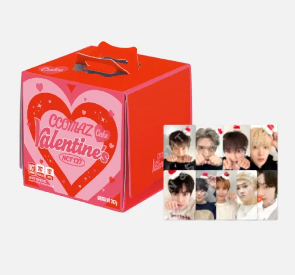 NCT 127 Valentine Figures Kids wts doyoung,jungwoo,mark,haechan