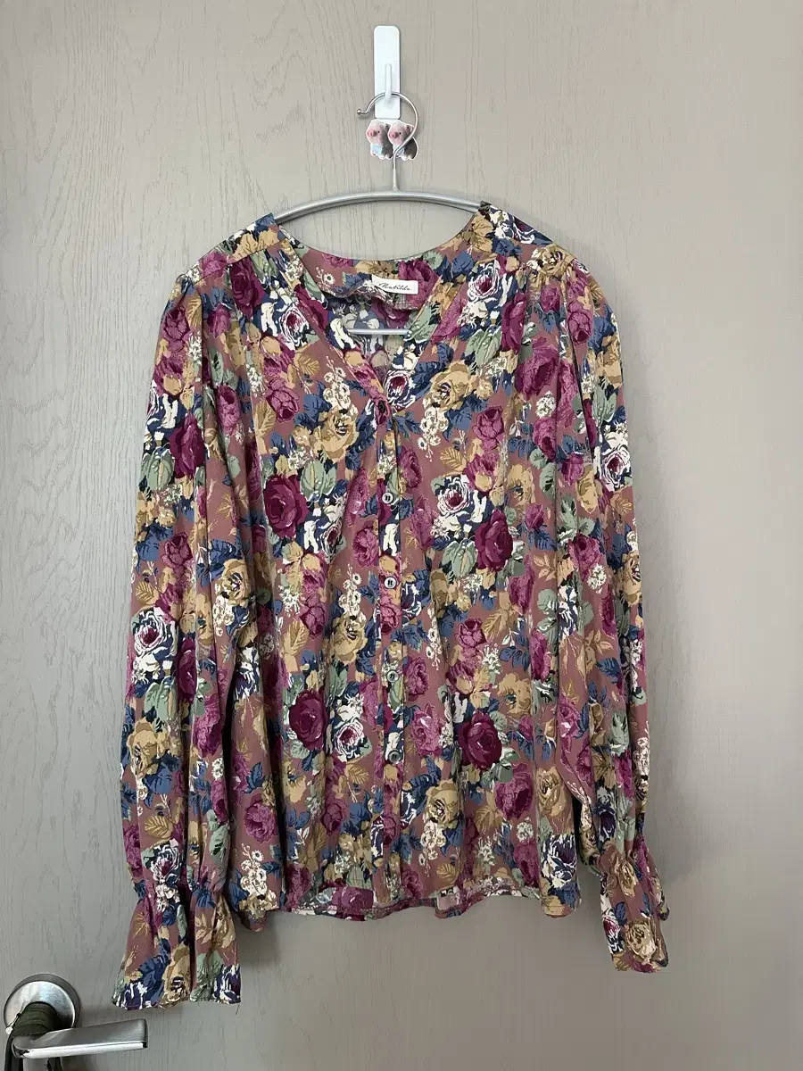 Vintage Flower Blouse