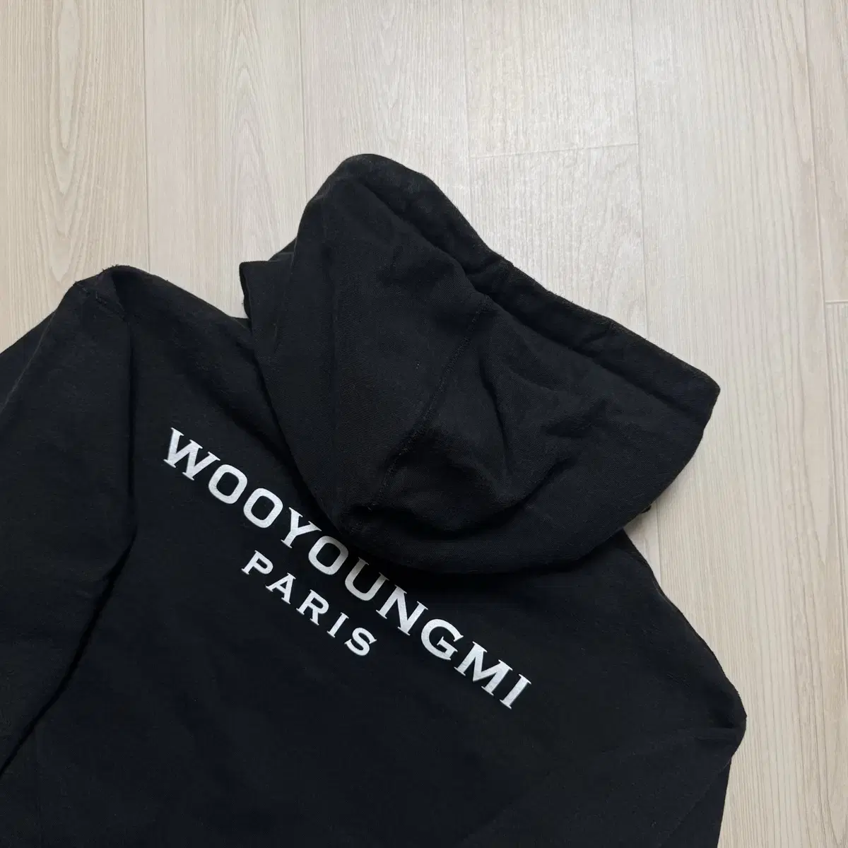 [48/당일출고]wooyoungmi back logo hoodie