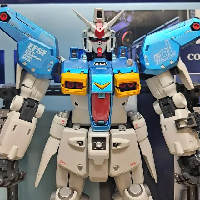 PG GP01 재피 풀버니언 건담 도색작!!!