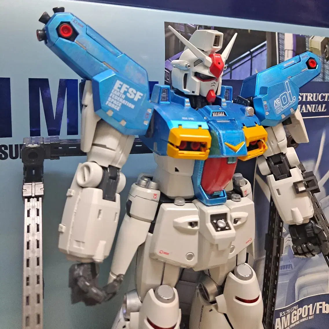 PG GP01 재피 풀버니언 건담 도색작!!!