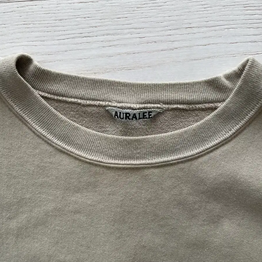 auralee SUPER MILLED SWEAT