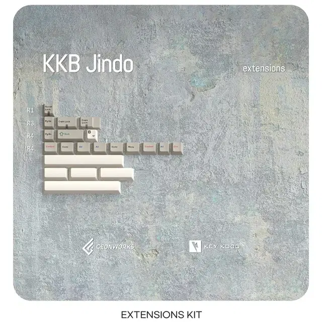 Keykobo Jindo(키코보 진도) 키캡 세트