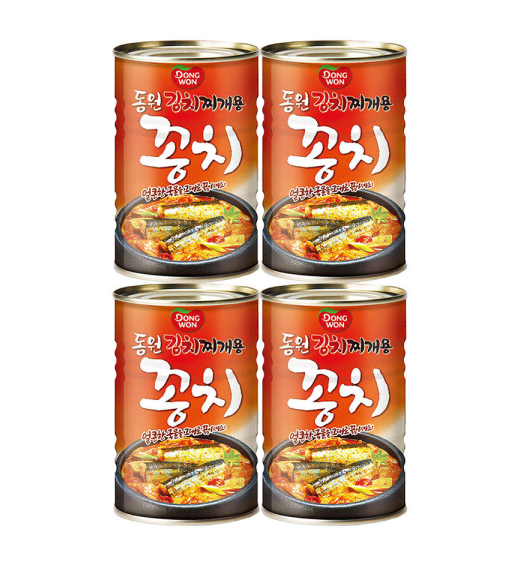 무료배송-동원 찌개용 꽁치 300g 4개 통조림