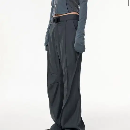 플레어업 Flareup Diagonal Flare Pants