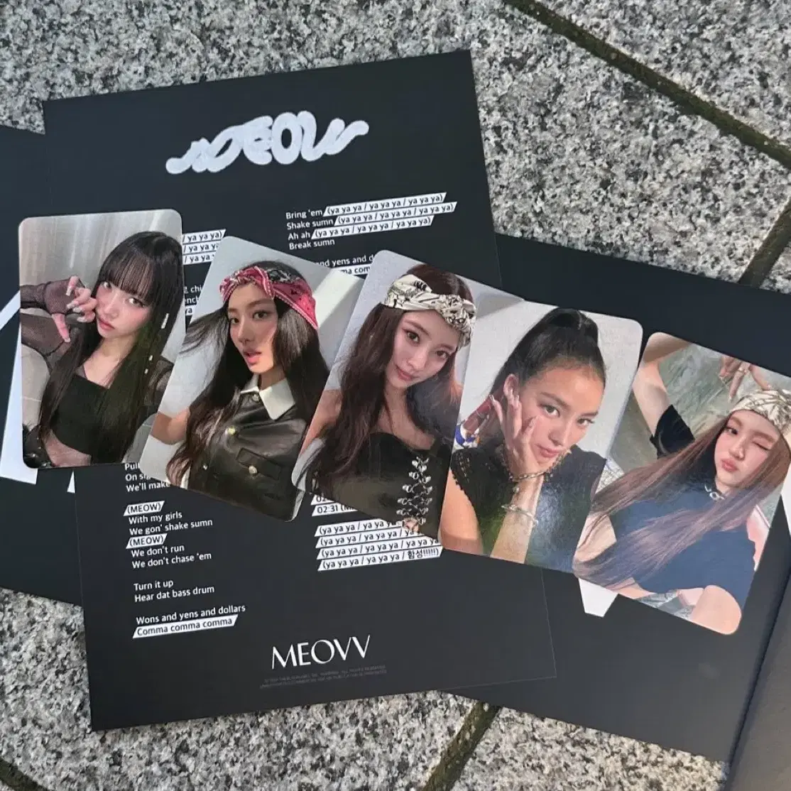 미야오 공방포카 포토카드 meovv photocard