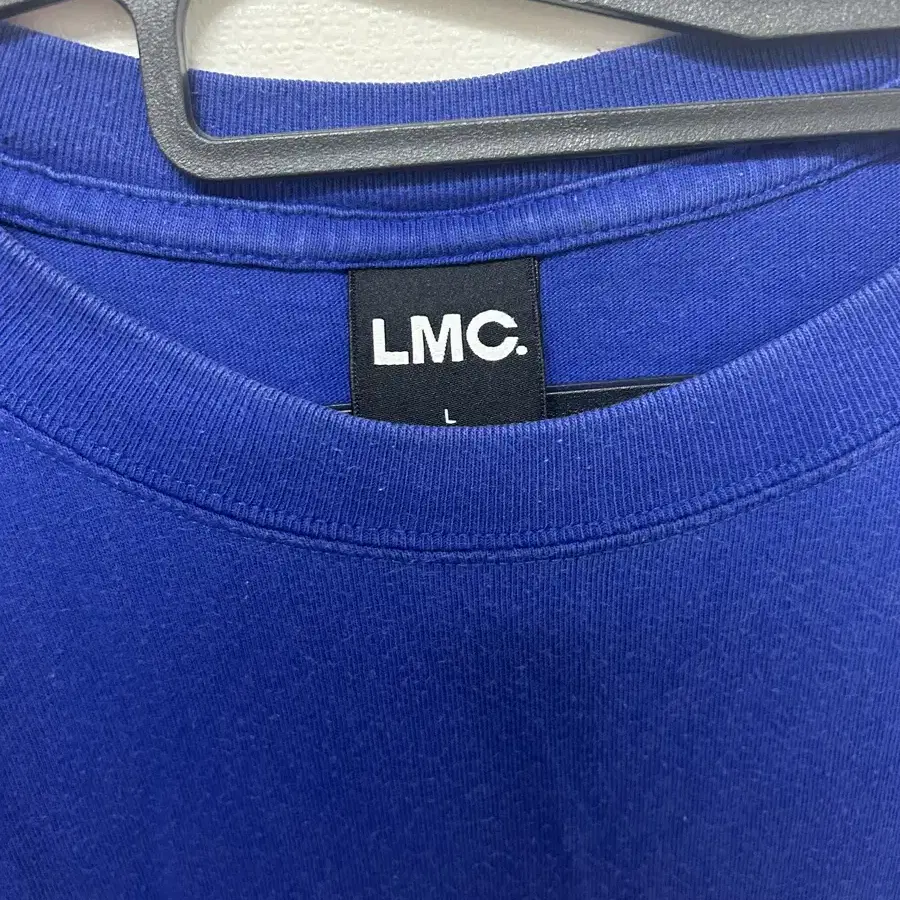 lmc 반팔 블루 라지