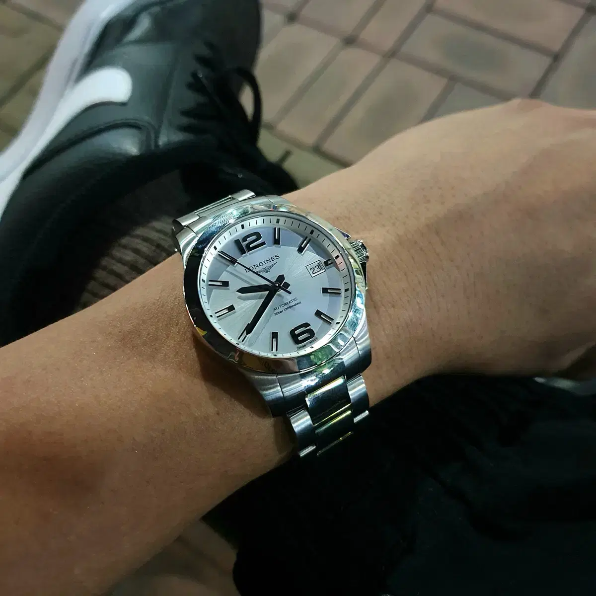 론진 콘퀘스트 오토매틱 39mm