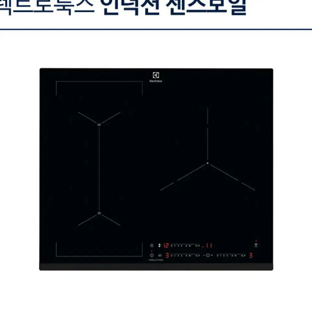 독일제 일렉트로룩스 3구 인덕션 완전 새상품