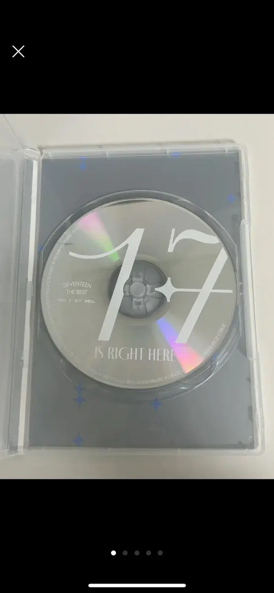 세븐틴 cd (3장)