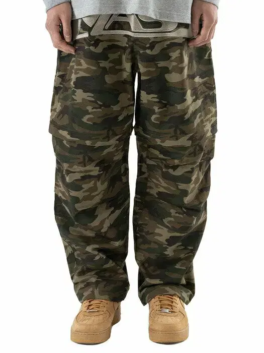 Mass Known Camo Pants MASS LOGO CONVERTIBLE PANTS