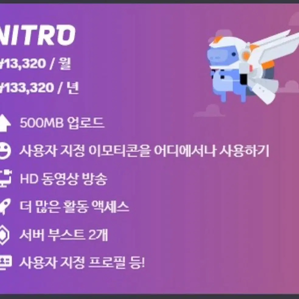 니트로 프라임 1년(12개월)