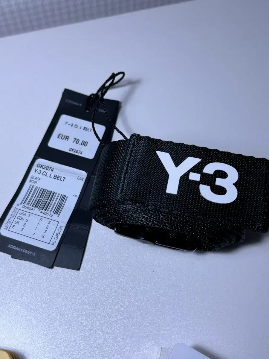 Y-3벨트 새상품 판매