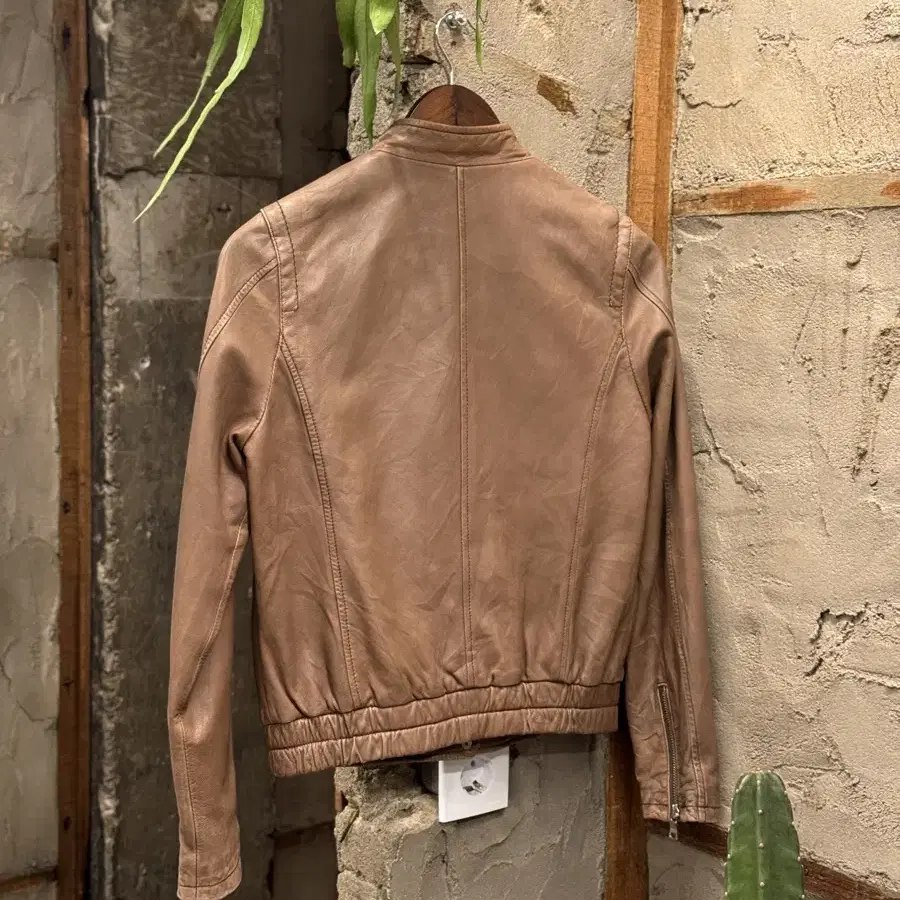 BEAUTY&YOUTH Two-way Leather Jacket