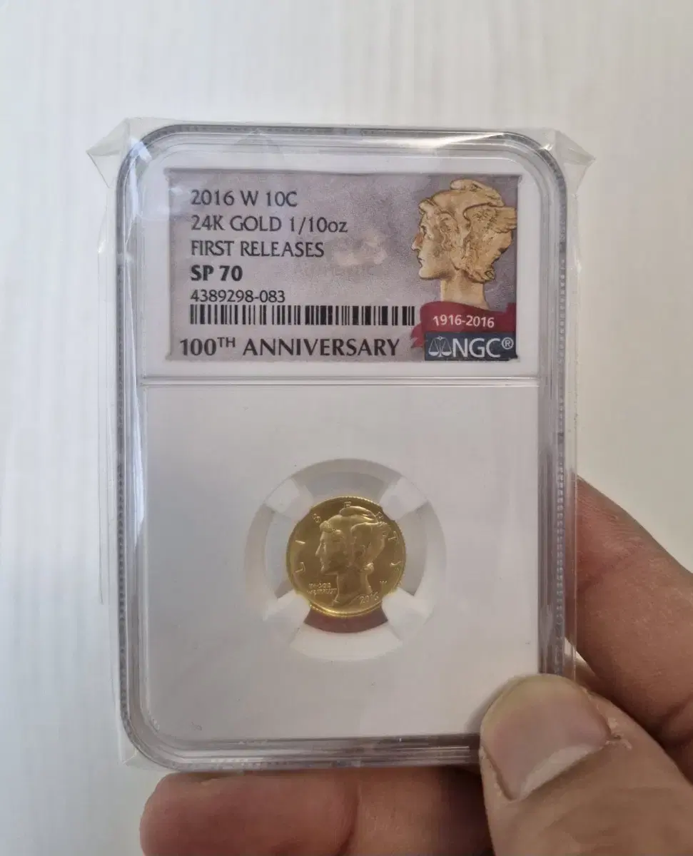 Top-Rated Rare Certified Slabbed 1/10 Ounce (3.11 grams) US Mercury Dime Gold Coin