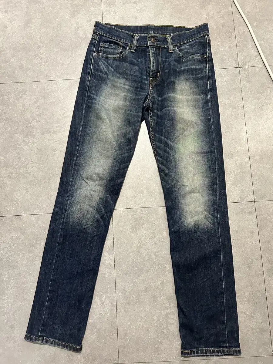 Levi's 511 Vintage Indigo Wash Denim Pants 30