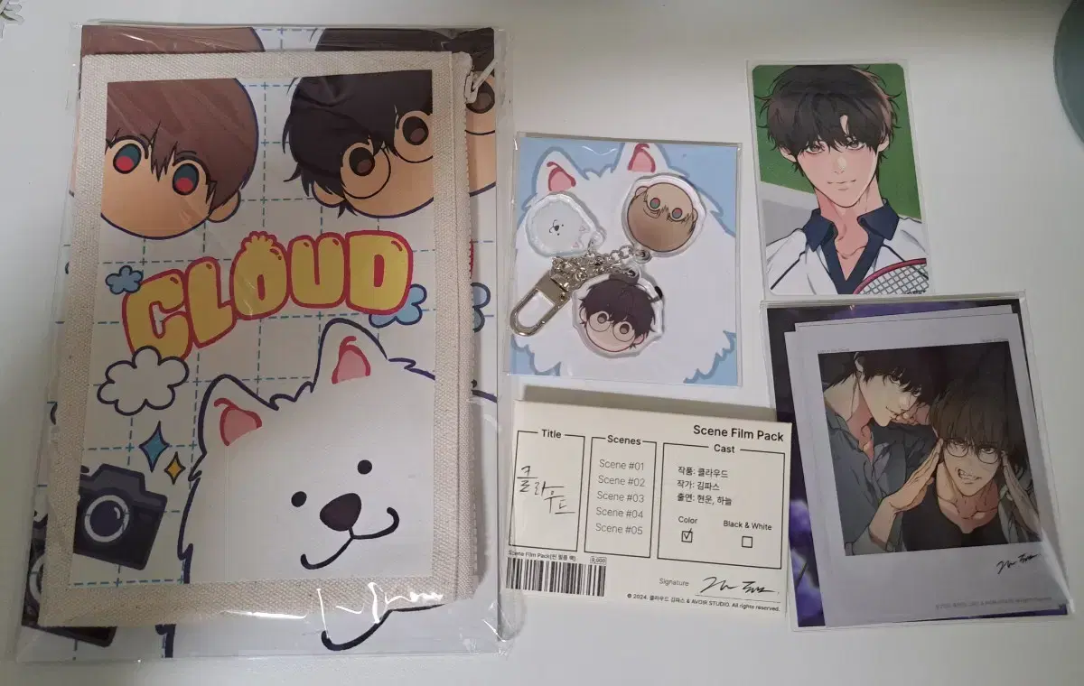 Cloud Pow & Keyring Film Pack Cost Transfer