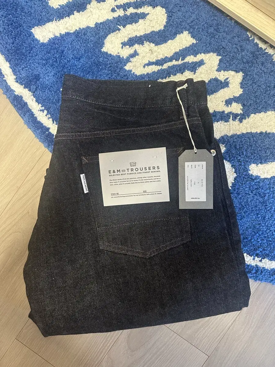 N's & Min's 5 Pockets Denim Indigo XL