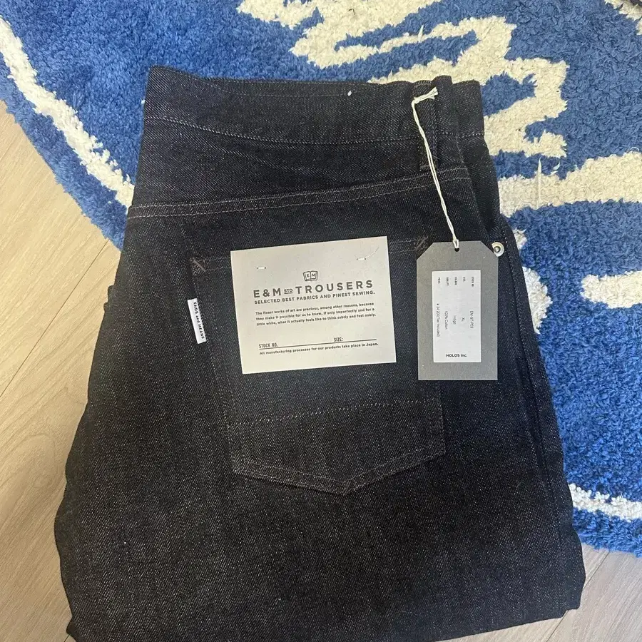 엔즈앤드민즈 5 Pockets Denim 인디고 XL