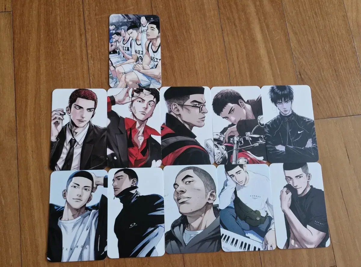 SLAM DUNK San Wang North Mountain unofficial photocard,