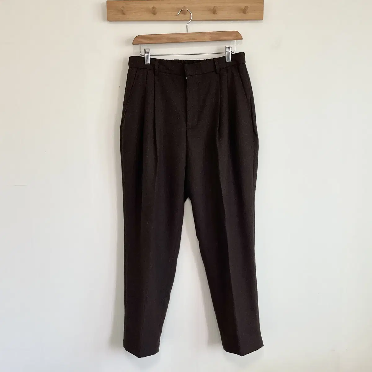 Frank C.P. Brown Vahn Banded Wool Slacks