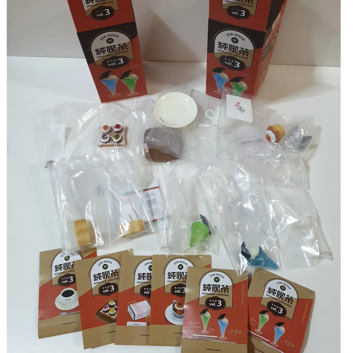 Ken Elephant Sikwan Jun Kitsa Tea House3rd Miniature 6pcs Full Set Doll Props Yuk Il Dol