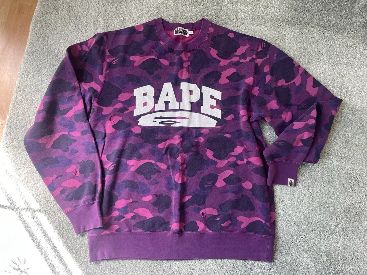 Vape Purple Camo Diss Sweatshirt XL