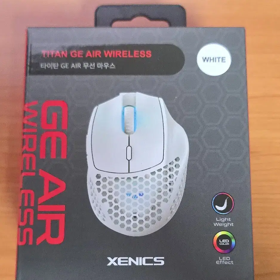 제닉스 TITAN GE AIR WIRELESS 게이밍마우스