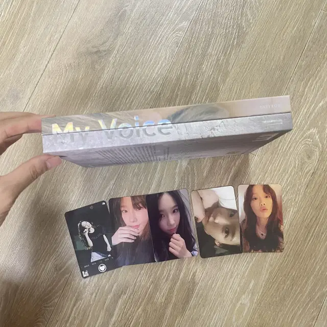 태연 정규 1집 My Voice 마이보이스 아갓럽 앨범 포카 일괄