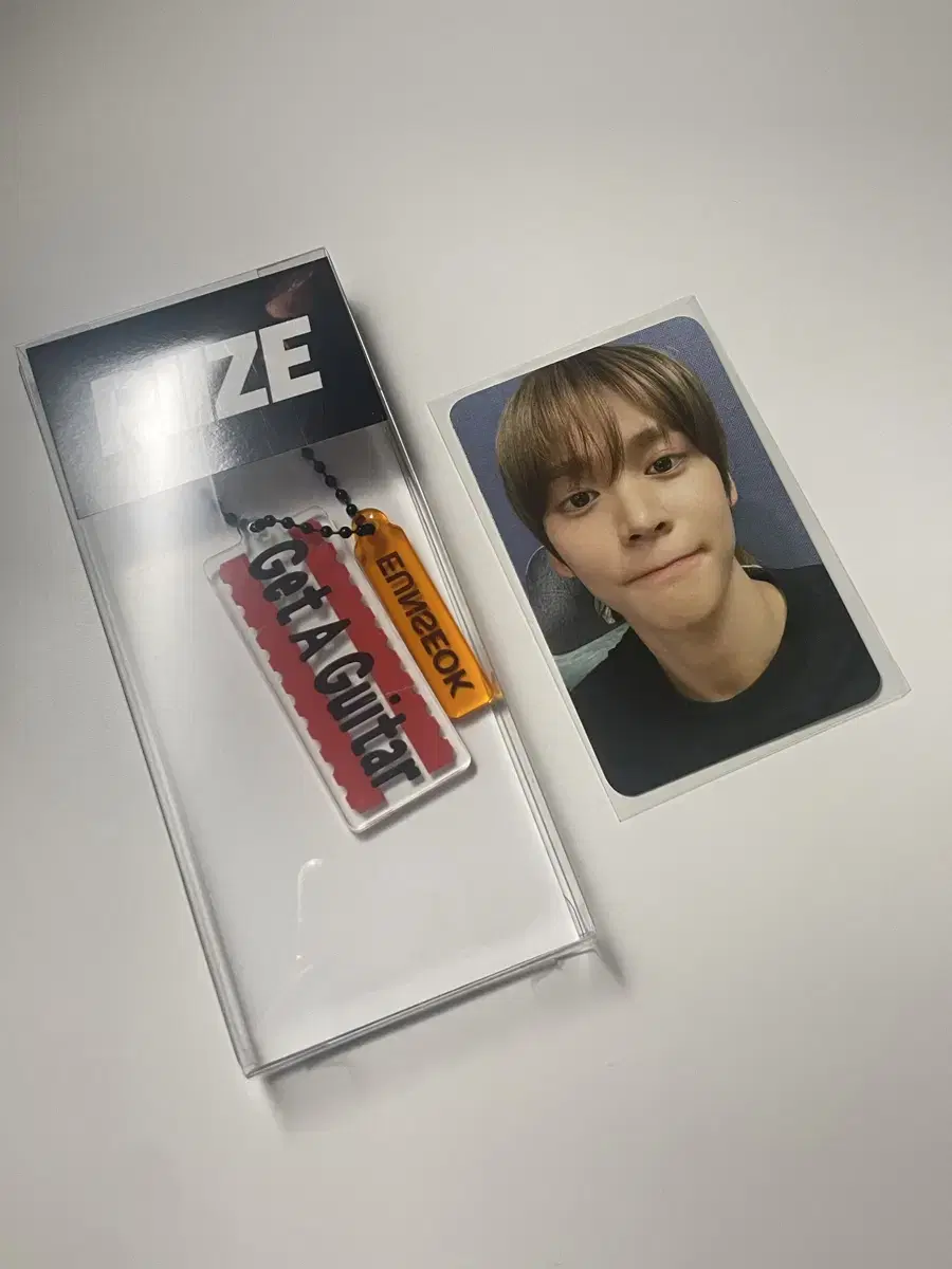 riize eunseok acrylic keyring photocard wts