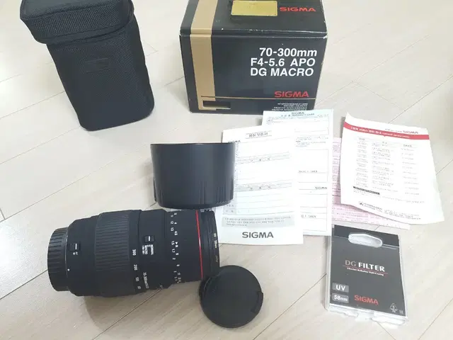 캐논 DSLR용 A급 70-300mm f4-5.6 망원 (크롭 플프 OK