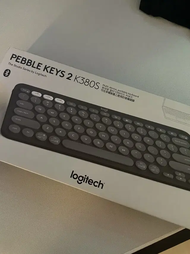 로지텍 PEBBLE Keys 2 K380s 블루투스 무선 키보드