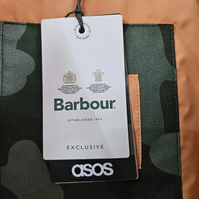 Barbour 바버 Asos 콜라보 왁스 자켓 M 사이즈 신품