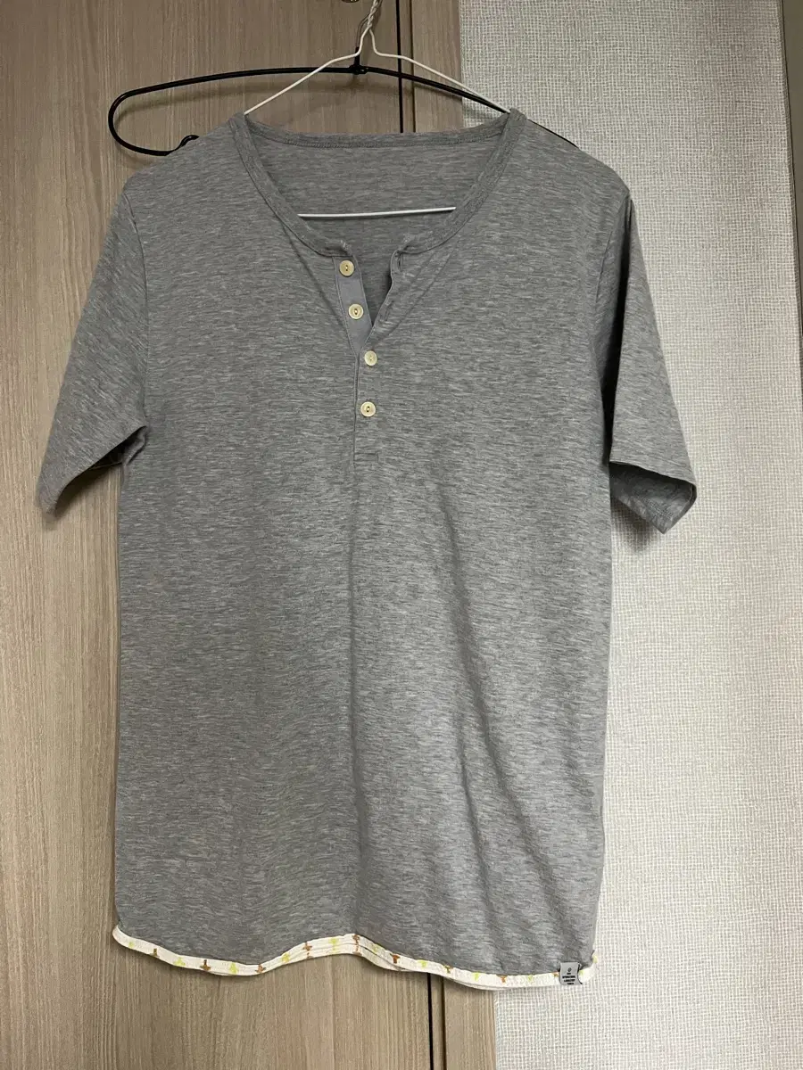 Bizbeam VISMIM Henley Neck T-shirt 1 size