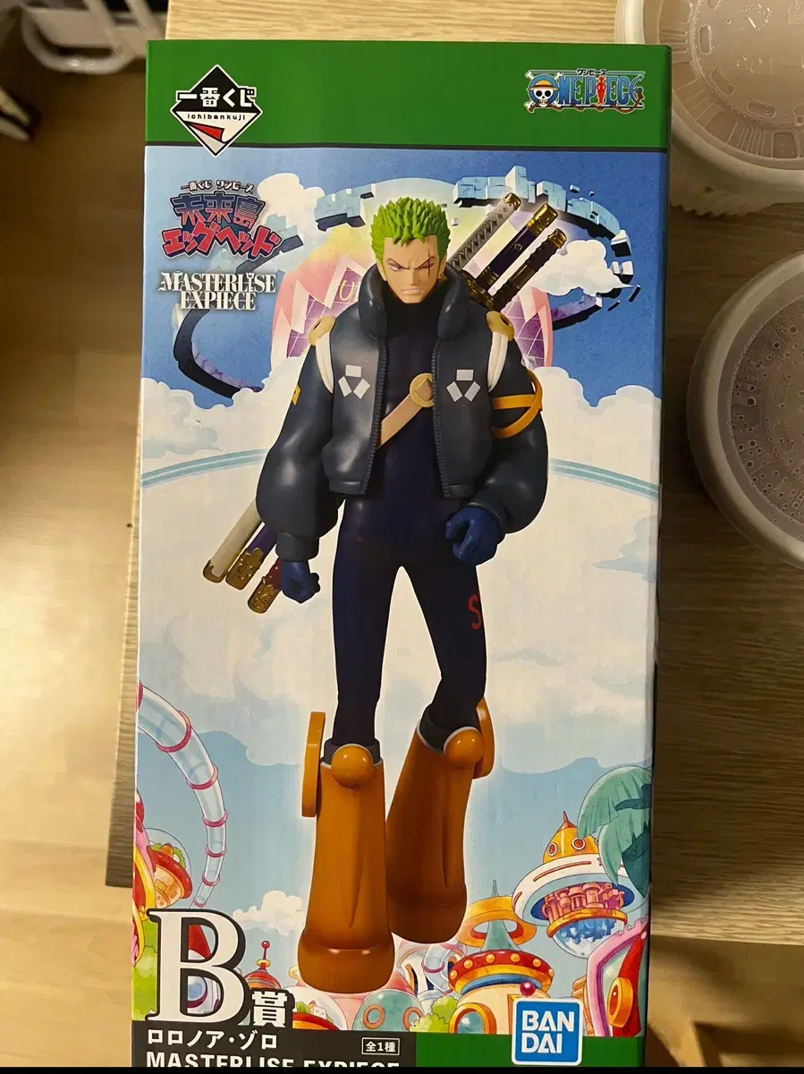 ONEPIECE Egghead Kuji B-phase Zoro Figure with Service